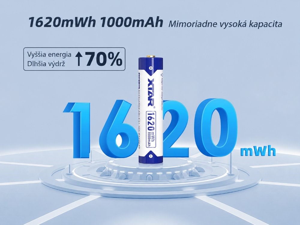 XTAR AAA alacsony feszültségérzékelő